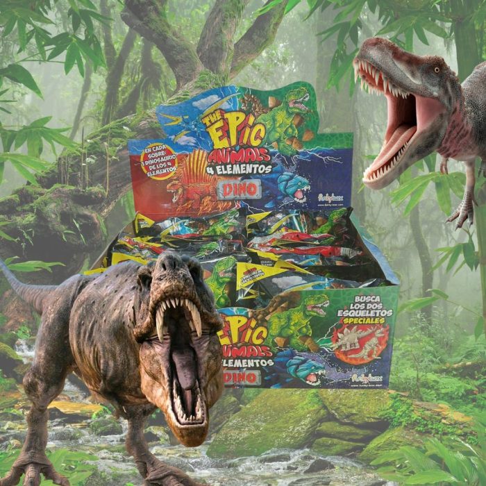 The Epic Animals DINO 4 ELEMENTOS